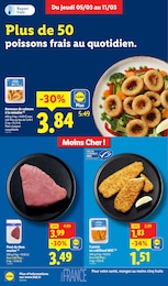 Offre Poisson pané dans le catalogue Lidl du moment à la page 8