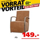 Aktuelles Knight Sessel Angebot bei Seats and Sofas in Düsseldorf ab 149,00 €