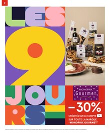 Catalogue Monoprix à Paris cette semaine, valable du 15/03/2023 au 26/03/2023 Prospectus Monoprix à Paris, "Les 9 jours", 64 pages de promos valables du 15/03/2023 au 26/03/2023