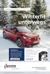 Volkswagen Prospekt für Dornstadt: "Auf ins Wintervergnügen", 1 Seite, 01.01.2025 - 28.02.2025