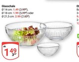 Glasschale Angebote bei GLOBUS Neubrandenburg für 1,49 €