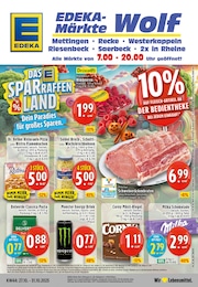 EDEKA Prospekt für Tecklenburg mit 24 Seiten EDEKA Prospekt für Tecklenburg: "Aktuelle Angebote", 24 Seiten, 27.10.2025 - 31.10.2025