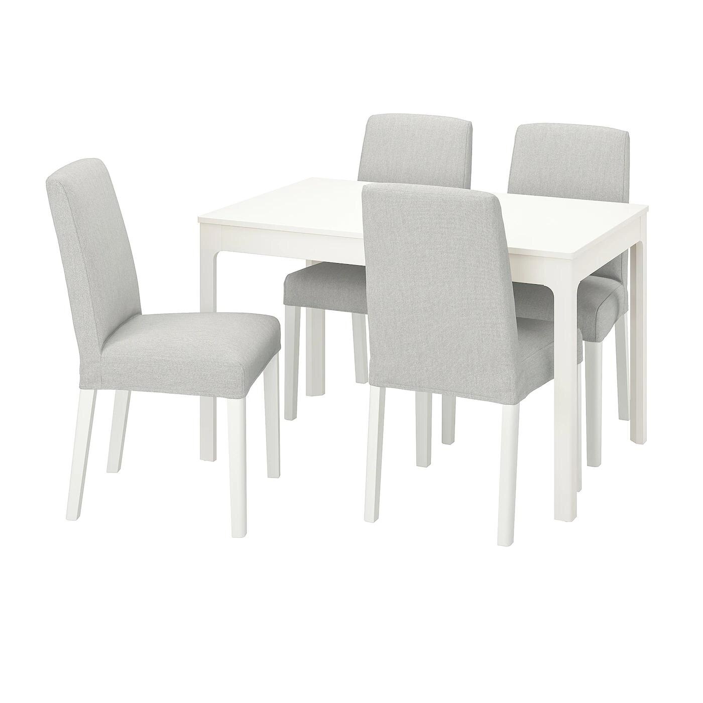 IKEA Seligweiler - Tisch und 4 Stühle weiß/Orrsta hellgrau/weiß Tisch und 4 Stühle weiß/Orrsta hellgrau/weiß Angebot bei IKEA Seligweiler im Prospekt Musik oder Kunst? Beides!