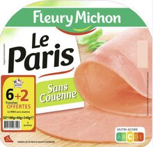 Jambon Le Paris Sans Couenne - Géant Casino à Bordeaux Jambon Le Paris Sans Couenne en promo chez Géant Casino Bordeaux à 2,73 €