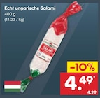 Echt ungarische Salami von  im aktuellen Netto Marken-Discount Prospekt für 4,49 €