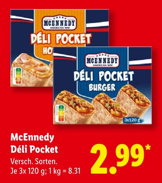 Déli Pocket Hot Dog