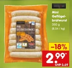 Aktuelle Bratwurst Angebote bei Netto Marken-Discount in Mönchengladbach Aktuelles Mini Geflügelbratwurst Angebot bei Netto Marken-Discount in Mönchengladbach ab 2,99 €