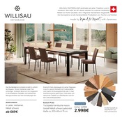 Aktueller Ambiente by Hesse Prospekt mit Esstisch, "wo Design zu Hause ist und bleibt", Seite 6