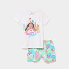 Ensemble pyjama short t-shirt Vaiana blanc fille en promo chez La Halle Ensemble pyjama short t-shirt Vaiana blanc fille dans le catalogue La Halle