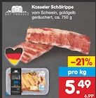 Aktuelles Kasseler Schälrippe Angebot bei Netto Marken-Discount in Halle (Saale) ab 5,49 €