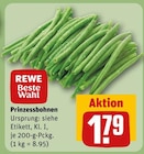 Prinzessbohnen Angebote von REWE Beste Wahl bei REWE Lörrach für 1,79 €