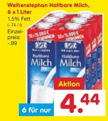 Haltbare Milch bei Netto Marken-Discount in Solingen Haltbare Milch im Angebot bei Netto Marken-Discount Solingen für 4,44 €