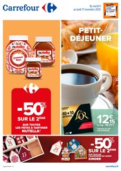 Café Angebote im Prospekt "PETIT-DÉJEUNER" von Carrefour Café Angebote im Prospekt "PETIT-DÉJEUNER" von Carrefour auf Seite 1
