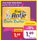 Beste Butter Angebote von Frau Antje bei Netto Marken-Discount Reutlingen für 1,49 €