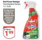 Power Reiniger Angebote von Bref bei GLOBUS Duisburg für 1,99 €