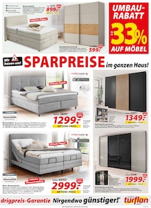 Kleiderschrank im Möbel Turflon Prospekt "Umbau-Sparpreise" mit 12 Seiten (Hamm)