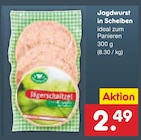 Netto Marken-Discount - Jagdwurst in Scheiben Angebot im Prospekt Jagdwurst in Scheiben bei Netto Marken-Discount im Prospekt "" für 2,49 €