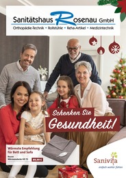 Sanitätshaus Rosenau GmbH Prospekt für Hamburg mit 6 Seiten Sanitätshaus Rosenau GmbH Prospekt für Hamburg: "Schenken Sie Gesundheit!", 6 Seiten, 14.11.2022 - 31.01.2023