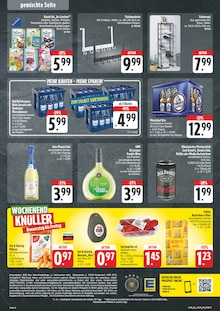 Bier im aktuellen EDEKA Prospekt (Schweinfurt) Bier im EDEKA Prospekt "Wir lieben Lebensmittel!" mit 8 Seiten (Schweinfurt)