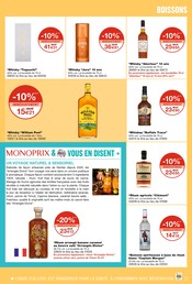 Whisky Angebote im Prospekt "MONOPRIX" von Monoprix auf Seite 27