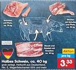Halbes Schwein im aktuellen Netto Marken-Discount Prospekt