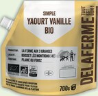 Yaourt Fermier Brassé à la Vanille Bio - La Ferme du Valentin dans le catalogue Intermarché Super