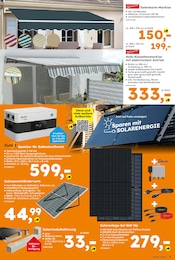 Sonnensegel im Globus-Baumarkt Prospekt in Kamen Aktueller Globus-Baumarkt Prospekt mit Sonnensegel, "Immer eine Idee besser", Seite 9
