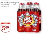 Aktuelle Cola Angebote bei GLOBUS in Koblenz Aktuelles Vita Cola Pur Angebot bei GLOBUS in Koblenz ab 5,49 €