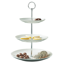 PRÉSENTOIR 3 ÉTAGES PORCELAINE - Gifi à Lyon PRÉSENTOIR 3 ÉTAGES PORCELAINE en promo chez Gifi Lyon à 5,70 €