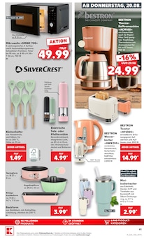 Toaster im aktuellen Kaufland Prospekt (Krefeld) Toaster im Kaufland Prospekt "Hier bin ich richtig" mit 60 Seiten (Krefeld)