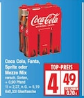 Coca Cola, Fanta, Sprite oder Mezzo Mix von Coca Cola für 4,49 € bei EDEKA im Angebot Coca Cola, Fanta, Sprite oder Mezzo Mix von Coca Cola im aktuellen EDEKA Prospekt