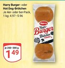 Aktuelles Harry Burger- oder Hot Dog-Brötchen Angebot bei GLOBUS in Trier ab 1,49 €