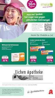 Aktueller mea - meine apotheke Prospekt "Unsere Juli-Angebote" für Krefeld Aktueller mea - meine apotheke Prospekt für Krefeld mit Seiten