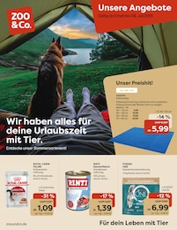 Aktueller ZOO und Co. Zoohandlung Prospekt für Ottersberg: Unsere Angebote mit 12} Seiten, 26.06.2025 - 06.07.2025