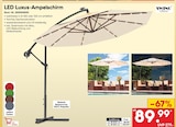 LED Luxus-Ampelschirm Ø 300 cm im Angebot bei Netto Marken-Discount in Königswinter LED Luxus-Ampelschirm Ø 300 cm Angebote von Swing Harmonie bei Netto Marken-Discount Königswinter für 89,99 €