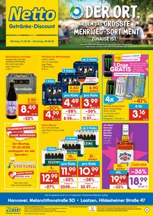 Veltins im aktuellen Netto Marken-Discount Prospekt (Laatzen) Veltins im Netto Marken-Discount Prospekt "DER ORT, AN DEM DU IMMER AUSGEZEICHNETE PREISE FINDEST." mit 6 Seiten (Laatzen)