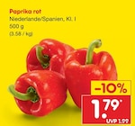 Aktuelles Paprika rot Angebot bei Netto Marken-Discount in Mülheim (Ruhr) ab 1,79 €