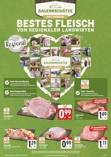 Schweinefleisch im EDEKA Prospekt "Wir lieben Lebensmittel!" mit 28 Seiten (Leipzig)