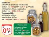 Glasflasche im Angebot bei GLOBUS in Gotha Glasflasche Angebote bei GLOBUS Gotha für 0,59 €