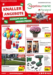 Baumärkte Prospekt von Hagebaumarkt Lübeck Hagebaumarkt Prospekt: "KNALLERANGEBOTE", 8 Seiten, 02.08.2025 - 09.08.2025