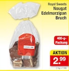 Nougat Edelmarzipan Bruch Angebote von Royal Sweets bei Zimmermann Hildesheim für 2,99 €