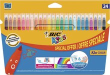 Géant Casino Paris - 24 Feutres de coloriage Kids couleur Promo 24 Feutres de coloriage Kids couleur dans le catalogue Géant Casino Un trésor d'anniv' à Paris
