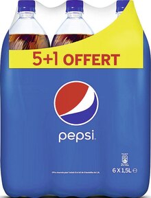 PEPSI Regular - Géant Casino à Brest PEPSI Regular en promo chez Géant Casino Brest à 5,95 €