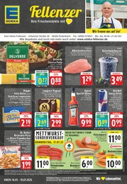 Supermarkt Prospekt von EDEKA Bachenberg EDEKA Prospekt: "Aktuelle Angebote", 24 Seiten, 14.07.2025 - 19.07.2025