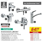 Waschtischarmatur M von Hansgrohe im aktuellen toom Baumarkt Prospekt