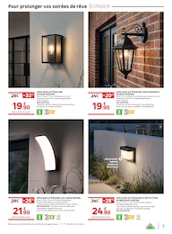 Prix et réduction Luminaire Extérieur dans le prospectus LEROY MERLIN en cours Offre Luminaire Extérieur dans le catalogue LEROY MERLIN du moment à la page 7