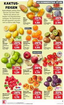 Erdbeeren im Kaufland Prospekt "Hier bin ich richtig" mit 71 Seiten (Mönchengladbach)
