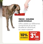 Gourde avec écuelle - Trixie en promo chez Animalis Gourde avec écuelle - Trixie dans le catalogue Animalis