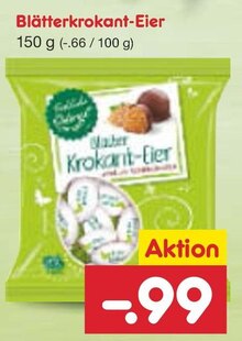 Netto Marken-Discount Overath - Blätterkrokant-Eier Blätterkrokant-Eier Angebot bei Netto Marken-Discount Overath im Prospekt "Fisch verliebt? Dann geh doch zu Netto!"