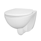 Cuvette WC suspendue céramique sans rebord NF VIONA 36,2 x 36,4 x 53,2 cm à Brico Dépôt dans Sommeville